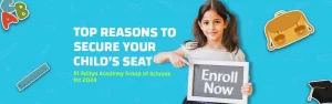 Child’s Seat at Aditya Academy Group of Schools for 2024